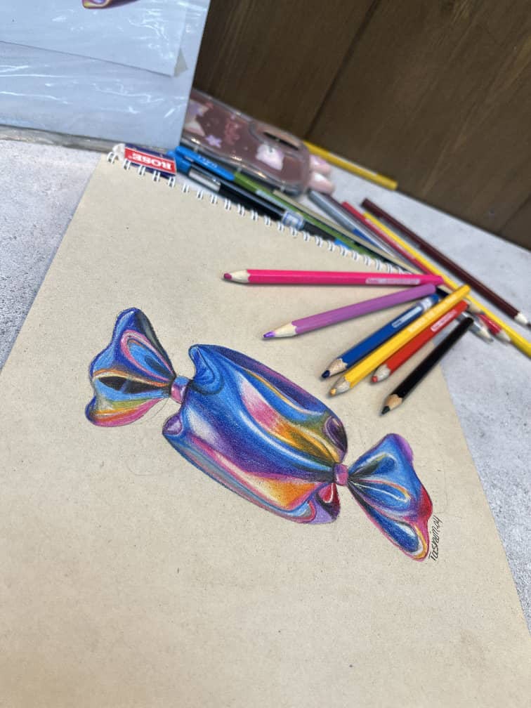 آموزش نقاشی سیاه قلم کودکان